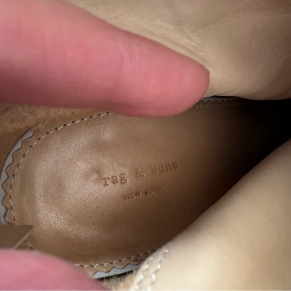 Rag & Bone Newbury Metallic Leather Ankle Boot—8 - Picture 11 of 16